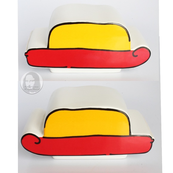 Peter Max Zero Man Cookie Jar Ceramic Vintage 1989 Pop Art Psychedelic Rare - Picture 12 of 14